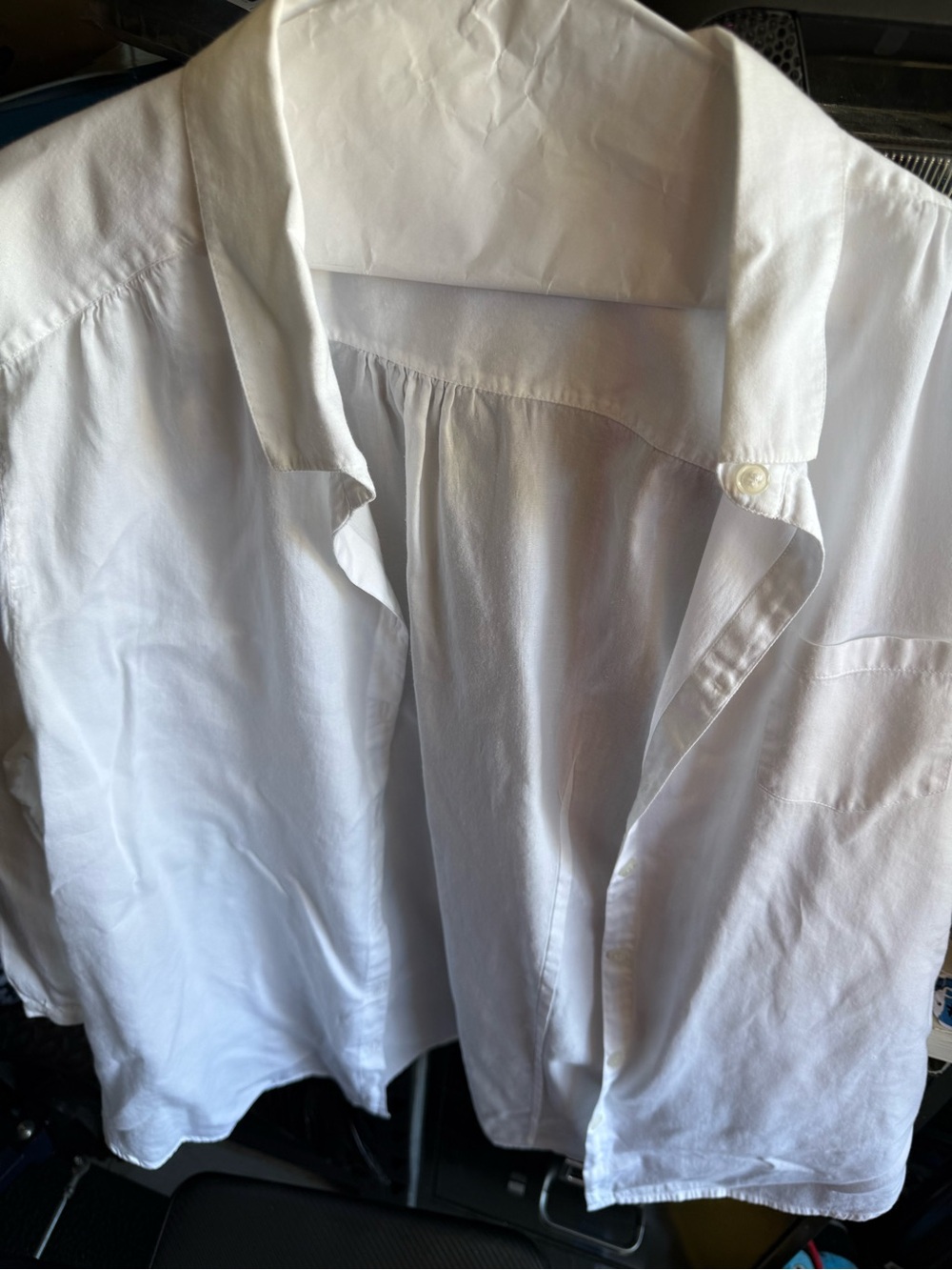 Classic SHEIN White Women’s Button-Up Shirt
